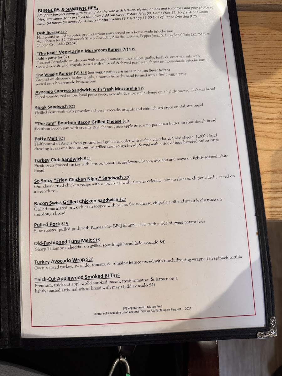 Dish Restaurant Menu - Image 5