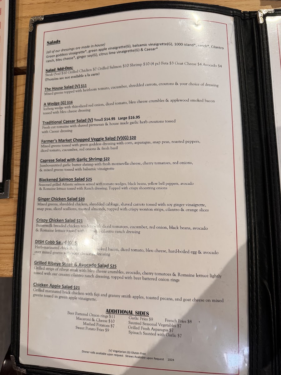 Dish Restaurant Menu - Image 6